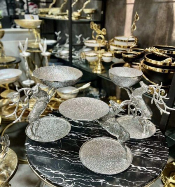 ست سه عددی ظروف گوزن